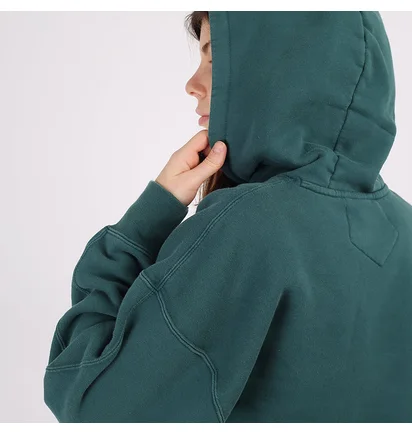 Худи женское Air Jordan Flight Womens Fleece Pullover Hoodie Dark Green CV7737-300