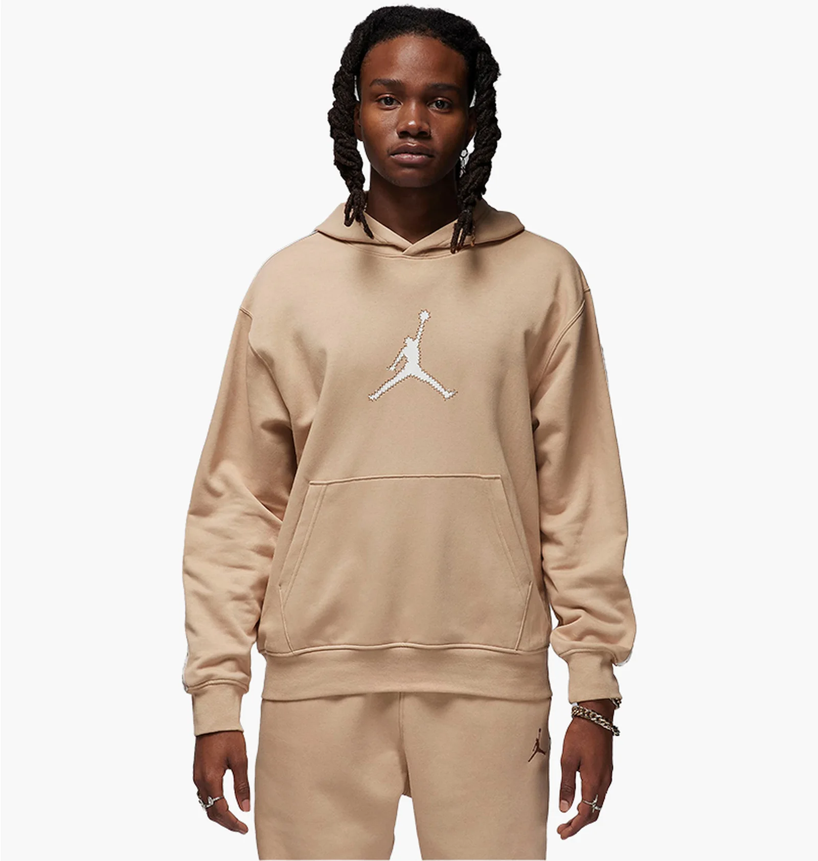 Just Cavalli /ニットポンチョ パーカー 38 ベージュ系 a535 ᐉ Худі чоловіче Air Jordan Hoodie Pullover Flight Mvp Beige