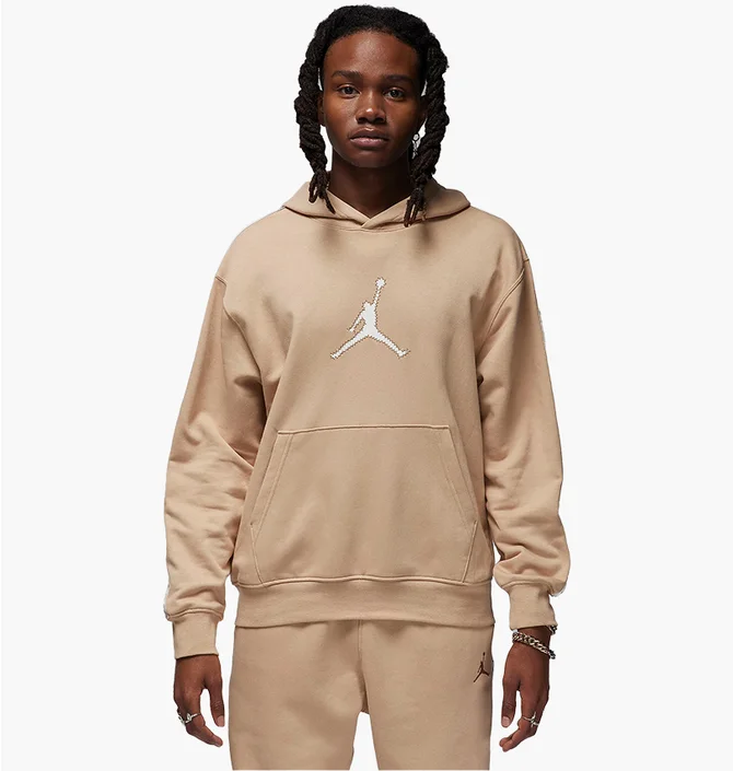 Худи мужское Air Jordan Hoodie Pullover Flight Mvp Beige FN6352-244