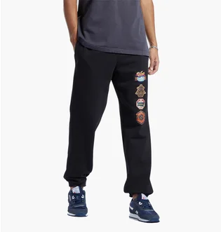 Штаны мужские Reebok Street Fighter Black Hu1698