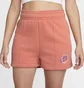Шорти жіночі Nike Sportswear Fleece Shorts Peach Dx5677-827