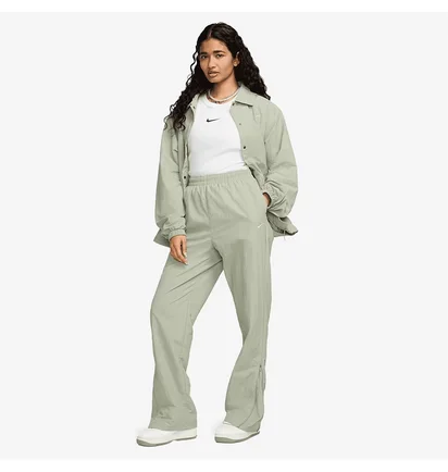 Штани жіночі Nike Sportswear Essential Open-Hem Zip Pants Grey FV7638-370