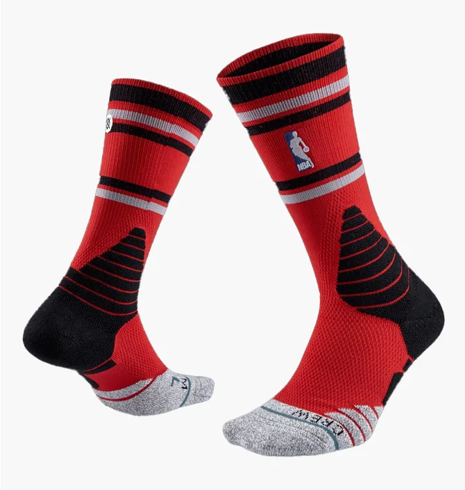 Носки унисекс Stance Nba Toronto Raptors Core Crew Basketball Socks Red/Black (1 пара) M559C5CCRA-RED