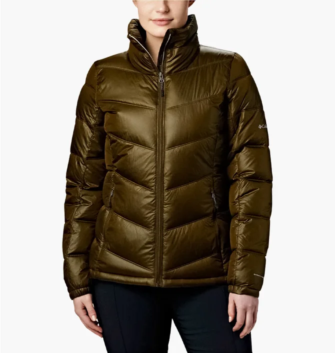 Пуховик жіночий Columbia Pike Lake Omni-Heat Olive EK0050-319