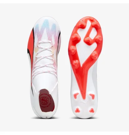 Бутсы мужские Puma Ultra Pro Fg/Ag Football Boots White 107422-01