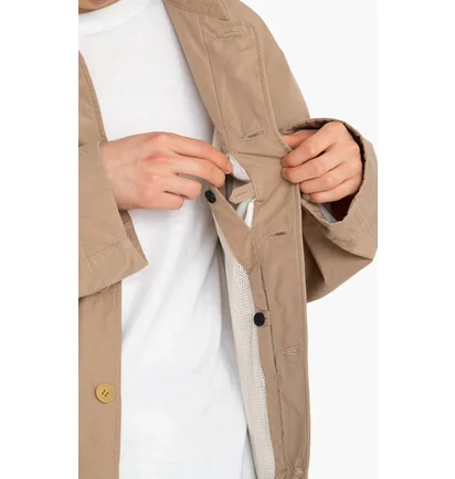 Сорочка чоловіча nanamica Band Brown SUAS339E