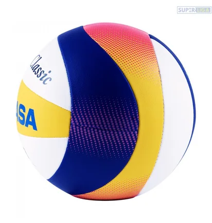 Волейбольный мяч Mikasa Bv551C Fiba White/Yellow BV551C