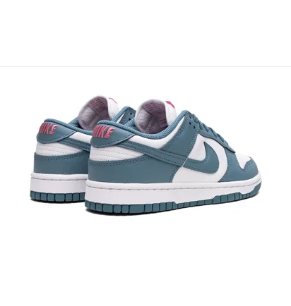 Кросівки жіночі Nike Wmns Dunk Low White/Blue FJ0739-100