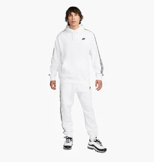 Спортивный костюм мужской Nike Club Fleece MenS Graphic Hooded Track Suit White FB7296-100