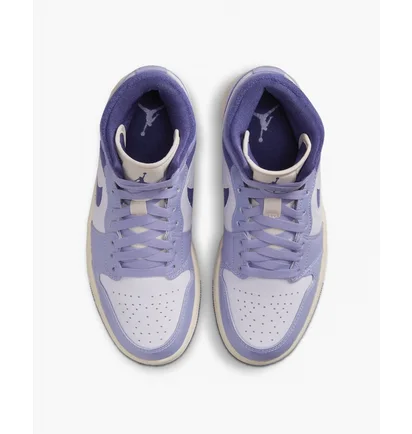 Кроссовки женские Air Jordan 1 Mid Se WomenS Shoes Violet/Pink DZ3745-500