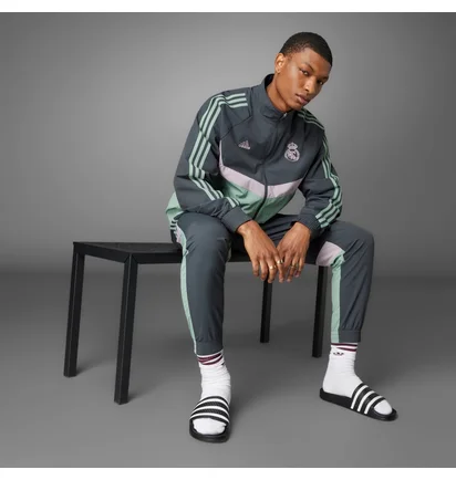 Олімпійка чоловіча Adidas Real Madrid Seasonal Black/Green IT3773