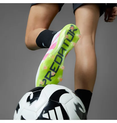 Бутсы унисекс Adidas Predator Elite Ll White/Pink ID3876