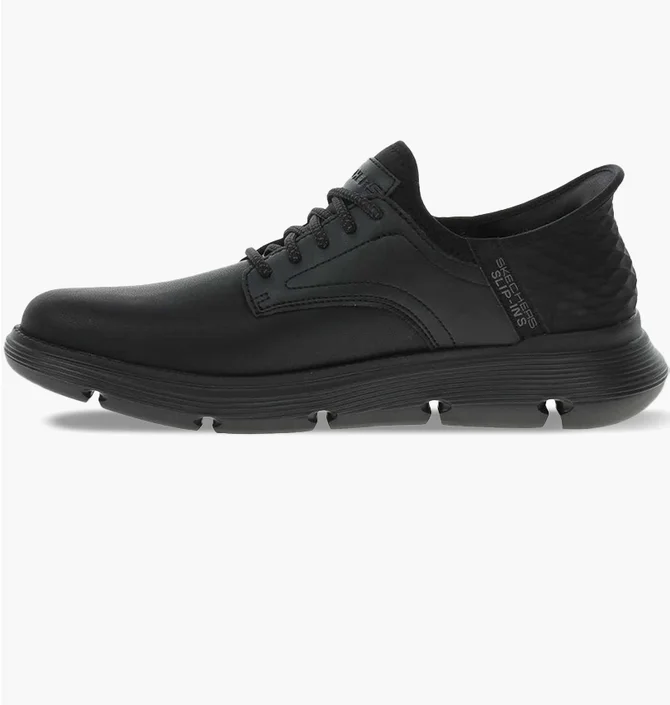 Кросівки чоловічі Skechers Garza Gervin Blac Black 205046-BBK