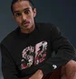 Світшот чоловічий Nike Flc Po Crew Black HQ9010-010