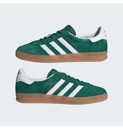 Кросівки унісекс Adidas Gazelle Indoor Low Trainers Green IG1596