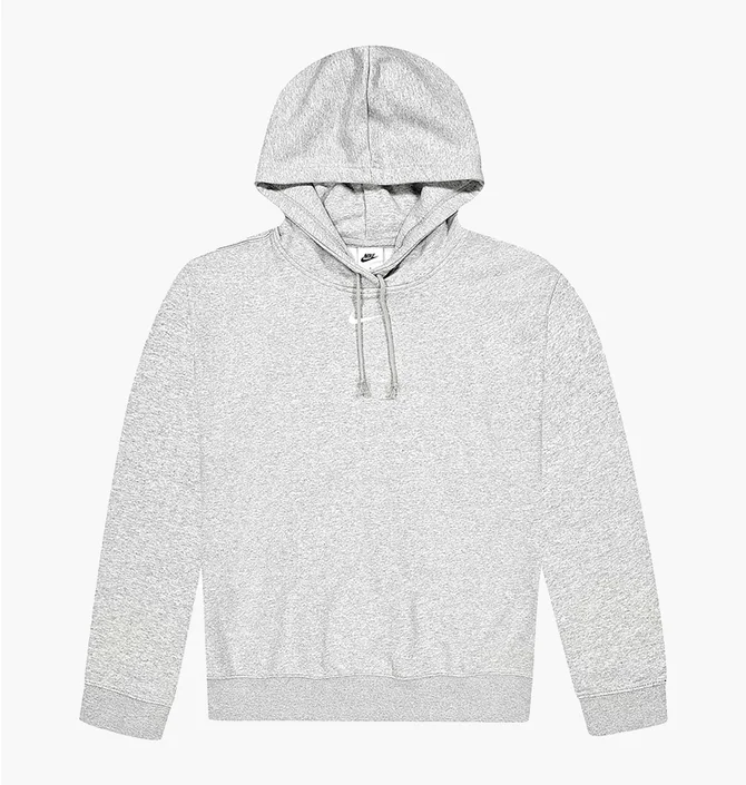 Худі унісекс Nike W Nsw Essntl Clctn Flc Os Hd Grey DJ7668-063