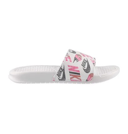 Тапочки жіночі Nike Benassi Jdi Print White 618919-119