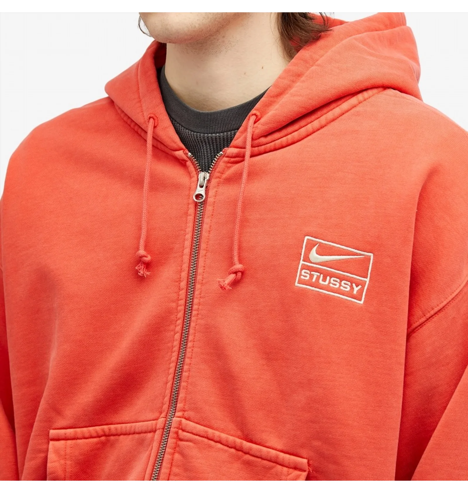 ᐉ Толстовка унісекс Nike X Stussy Fleece Hoodie Orange FJ9161-642