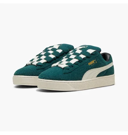 Кроссовки унисекс Puma Suede Xl Jackhammer Sneakers Green 398932-01