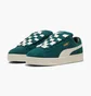 Кроссовки унисекс Puma Suede Xl Jackhammer Sneakers Green 398932-01