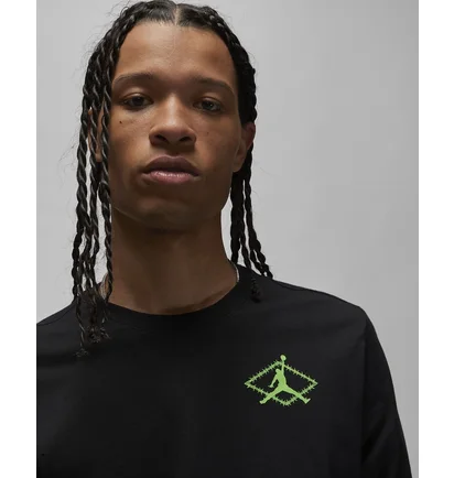 Лонгслив мужской Air Jordan T-Shirt Flight Mvp Black DV1480-010
