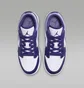 Кросівки дитячі Air Jordan 1 Low Sky J Purple Gs White/Violet 553560-515