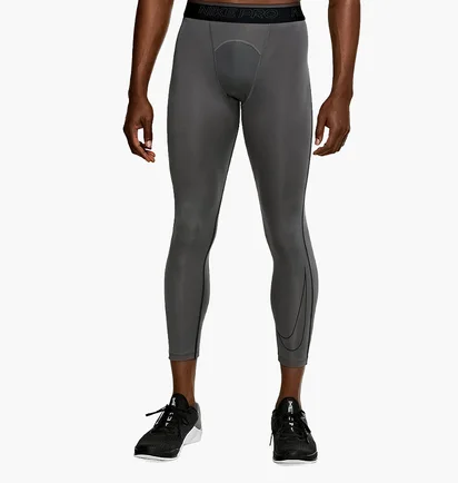 Лосины мужские Nike M Np Df 3Qt Tight Grey DD1919-068