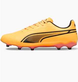 Бутсы унисекс Puma King Match Fg/Ag Yellow 107570-05