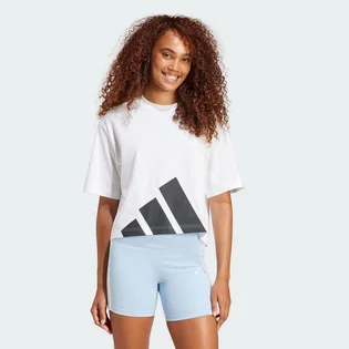 Футболка жіноча Adidas Essentials Big Logo Boyfriend Tee White JG8737