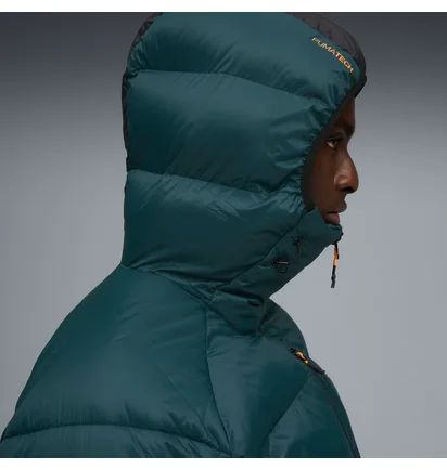 Пуховик мужской Puma Primaloft Turquoise/Black 632165-75
