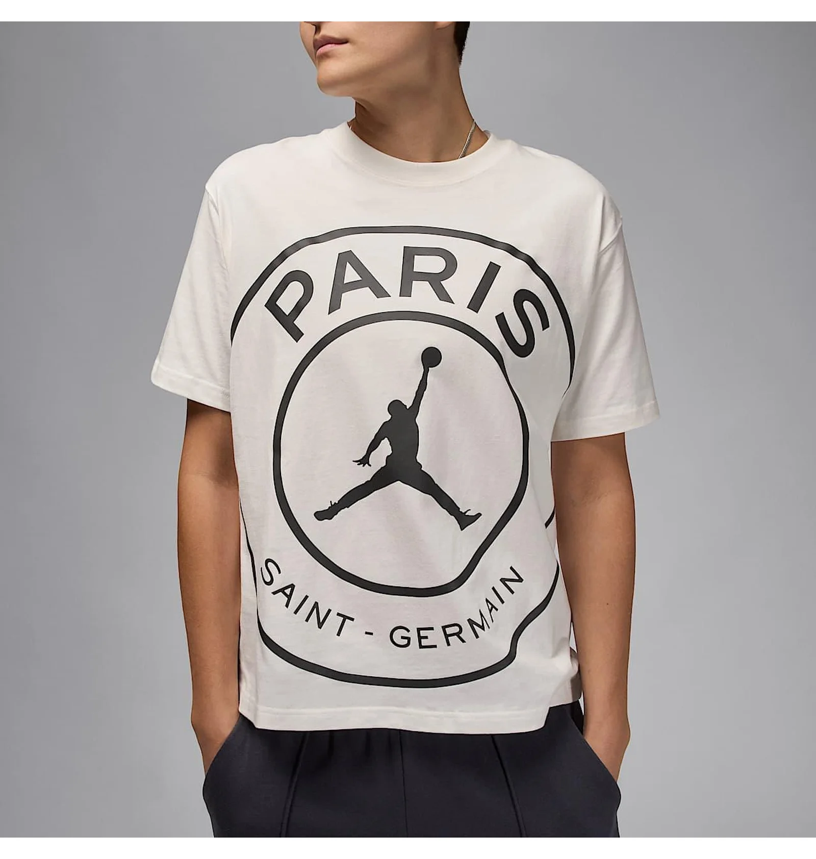 ᐉ Футболка жіноча Air Jordan Psg White HV0145-133 - придбати в