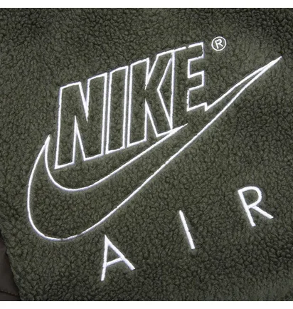 Куртка мужская Nike Sportswear Sherpa Half Zip Jacket Carbon Green Dd6446-335