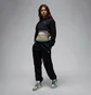 Спортивный костюм женский Air Jordan Brkln Flc Crew Black FV7074-010__FV7077-010