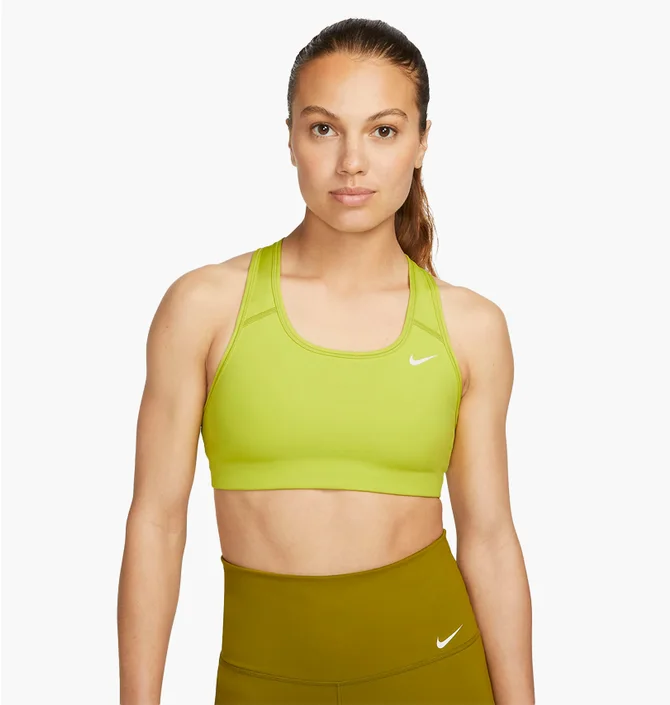 Топ жіночий Nike Swoosh WomenS Medium-Support Non-Padded Sports Bra Yellow BV3630-308
