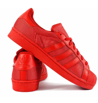 Кроссовки мужские Adidas Originals Superstar Red B42621
