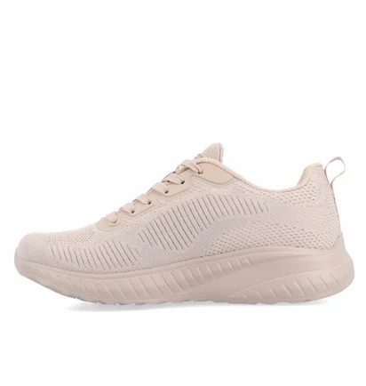 Кроссовки женские Skechers Bobs Squad Chaos Face Off Natural Peach 117209-NUDE