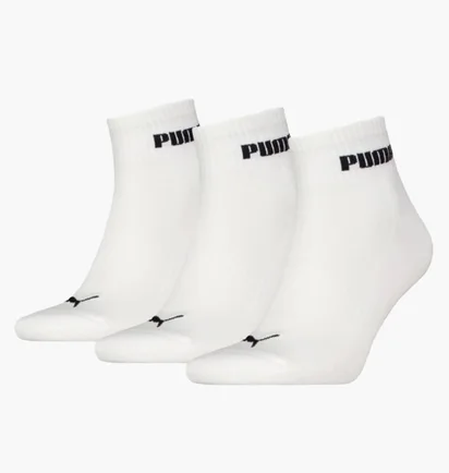 Носки Puma New Generation Cushioned Quarter White (3 пары) 938393-01