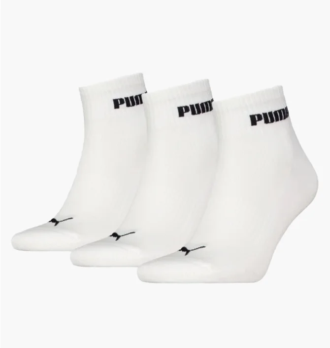Носки Puma New Generation Cushioned Quarter White (3 пары) 938393-01