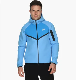 Толстовка чоловіча Nike Tech Fleece Blue IH4302-412