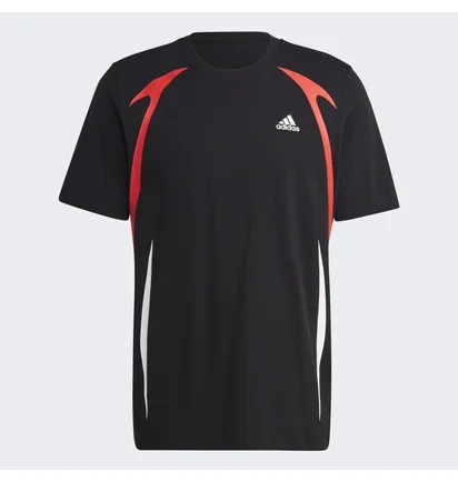 Футболка чоловіча Adidas Colorblock Tee Black Ic3702
