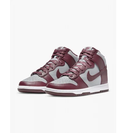 Кроссовки мужские Nike Dunk High Dark Beetroot Red/Grey Dd1399-600