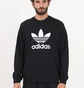 Лонгслив мужской Adidas Adicolor Classics Trefoil Crewneck Black IM4500