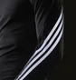 Лонгслив мужской Adidas Run Icon Full Reflective 3-Stripes Long Sleeve Tee Black HB7434