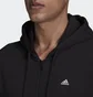 Толстовка мужская Adidas Sportswear Comfy & Chill Full Zip Hoodie Black H45369