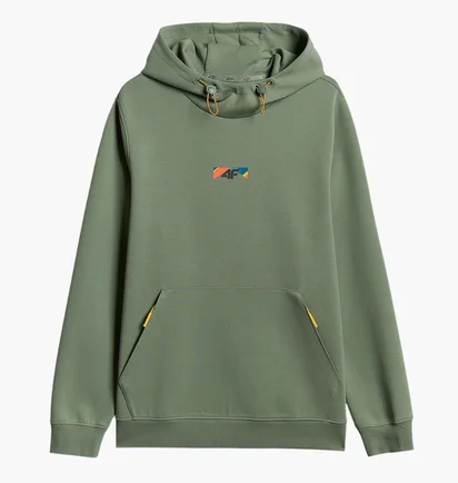 Худи мужское 4F Regular Olive 4FRSS26TSWSM2894-44S