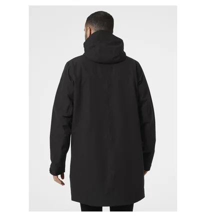 Парка мужская Helly Hansen Mono Material Ins Rain Coat Black 53644-990