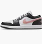 Кросівки чоловічі Air Jordan 1 Low White/Black 553558-165
