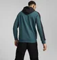 Худи мужское Puma Ess Block X Tape Hoodie Fl Black/Blue 673342-22