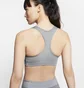 Топ женский Nike Womens Medium-Support 1-Piece Pad Sports Bra Grey Bv3636-084
