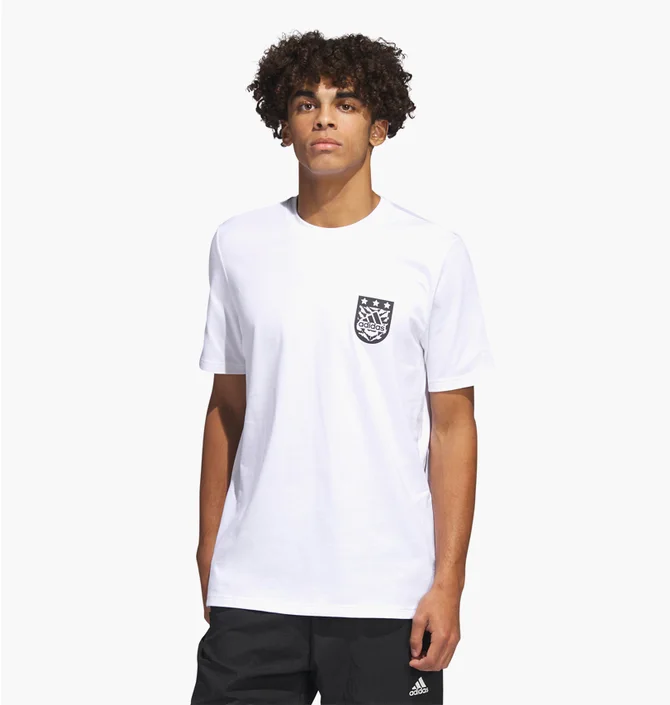 Футболка чоловіча Adidas Xpress Short Sleeve Tee White Hs3225